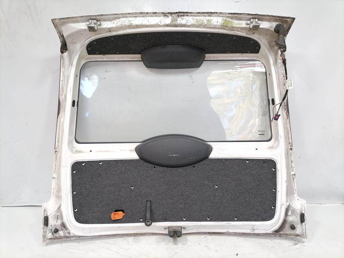 Skoda Roomster 5J original Heckklappe mit Heckscheibe LF9E Candywei&szlig; Bj.2007